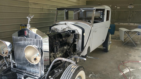 1934 Rolls Royce White Side