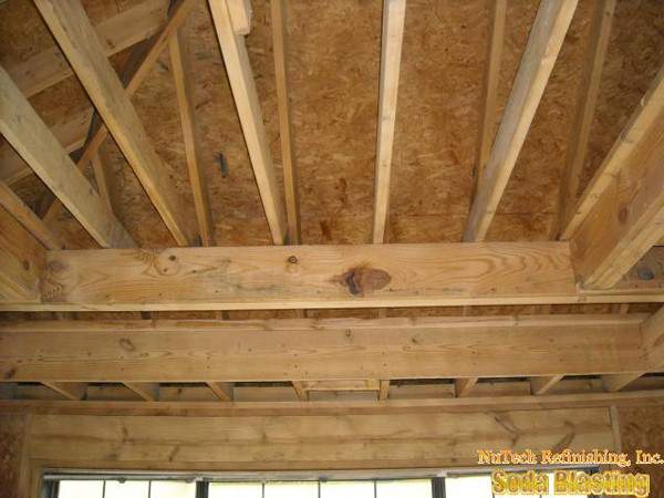 Ceiling structure after